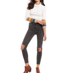 Free people We The Free Busted Skinny Jeans